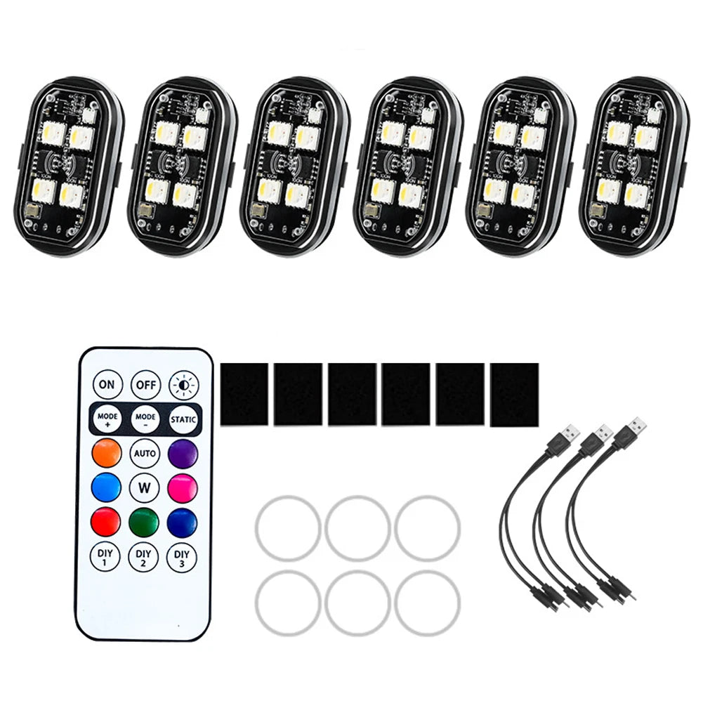 Wireless LED Strobe Lights for Cars & Trucks