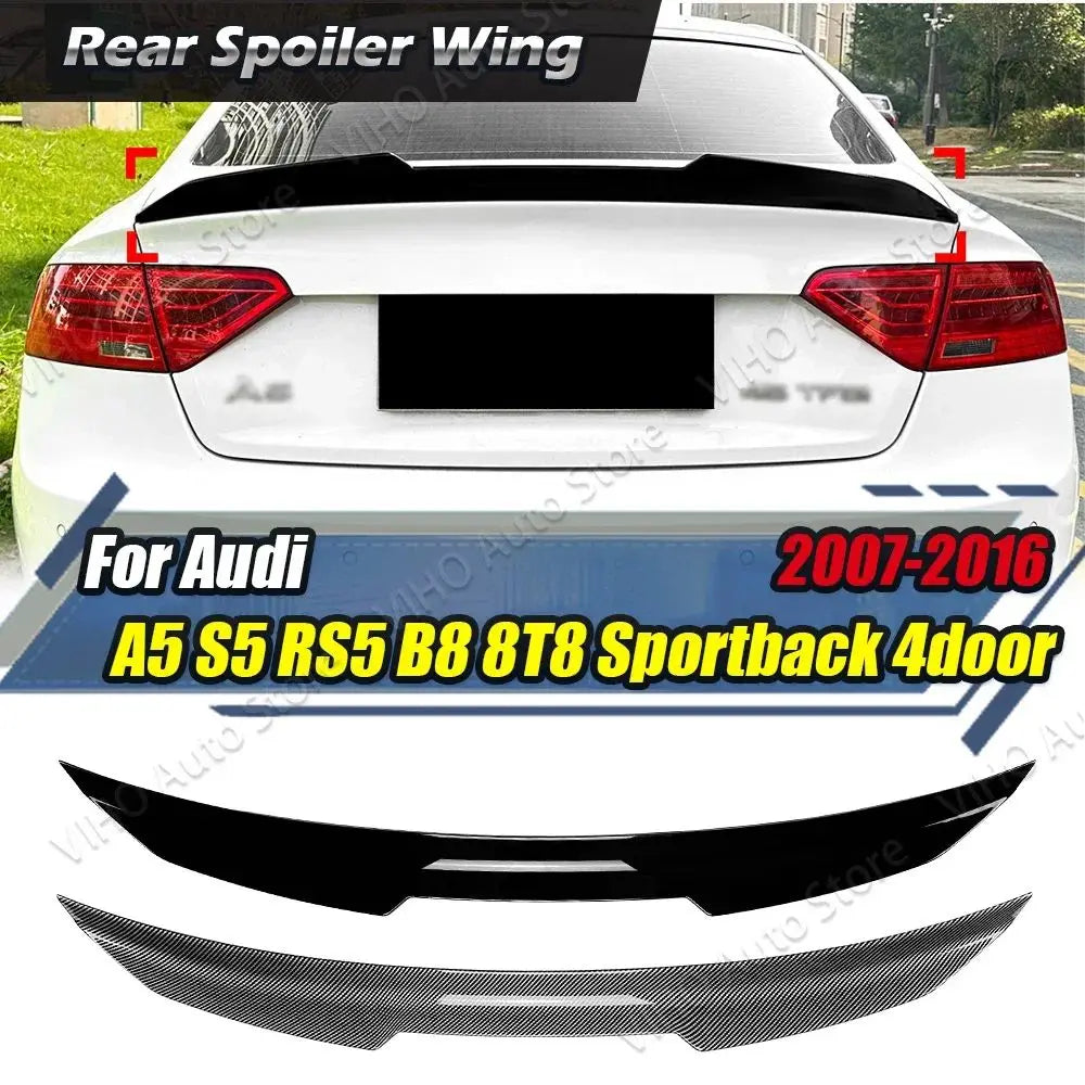 Audi A5 8T S5 RS5 B8 8T Spoiler 2007-2016