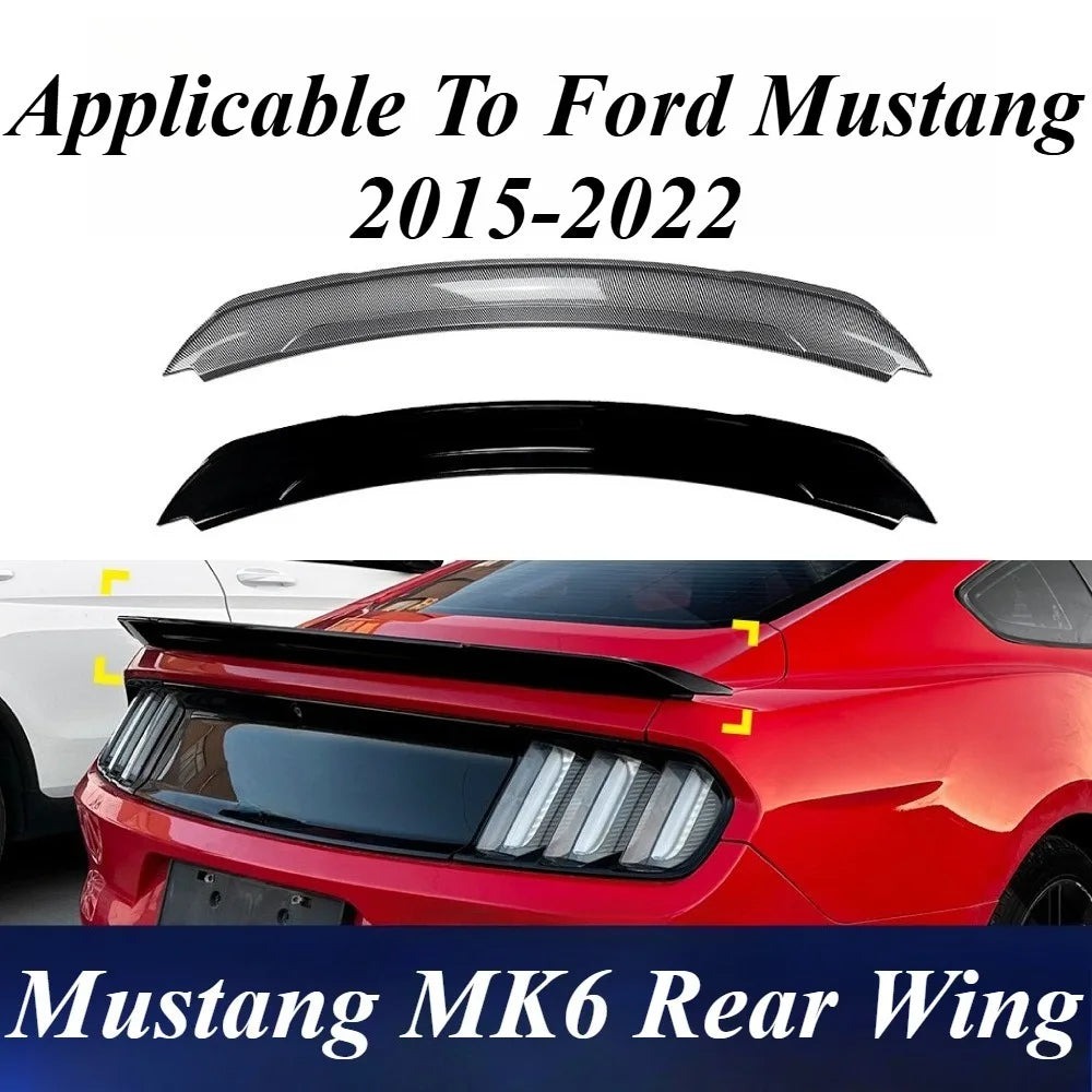 Ford Mustang MK6 2015-2022 Spoiler Carbon Fiber