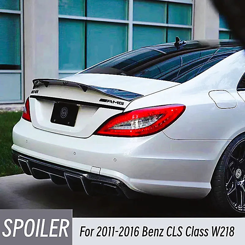 Mercedes Benz CLS Class W218 CLS63 AMG Carbon Fiber Spoiler (2011-2016)