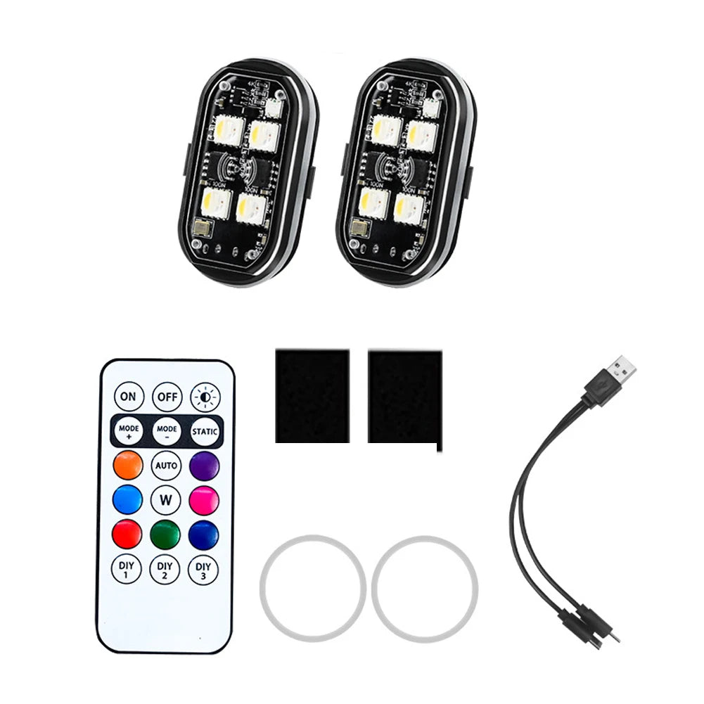 Wireless LED Strobe Lights for Cars & Trucks