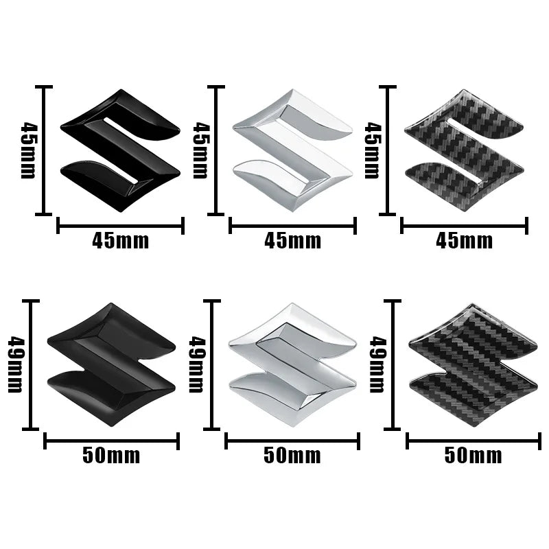 Suzuki Center Emblem Badge