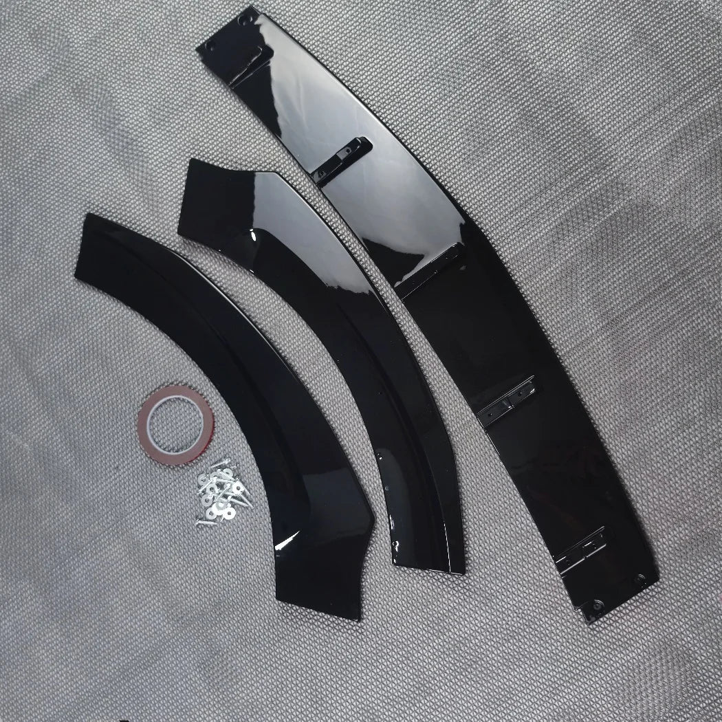 Mercedes-Benz CLA C118 / X118 AMG 2020–2023 Front Bumper Lip Splitter — Gloss Black
