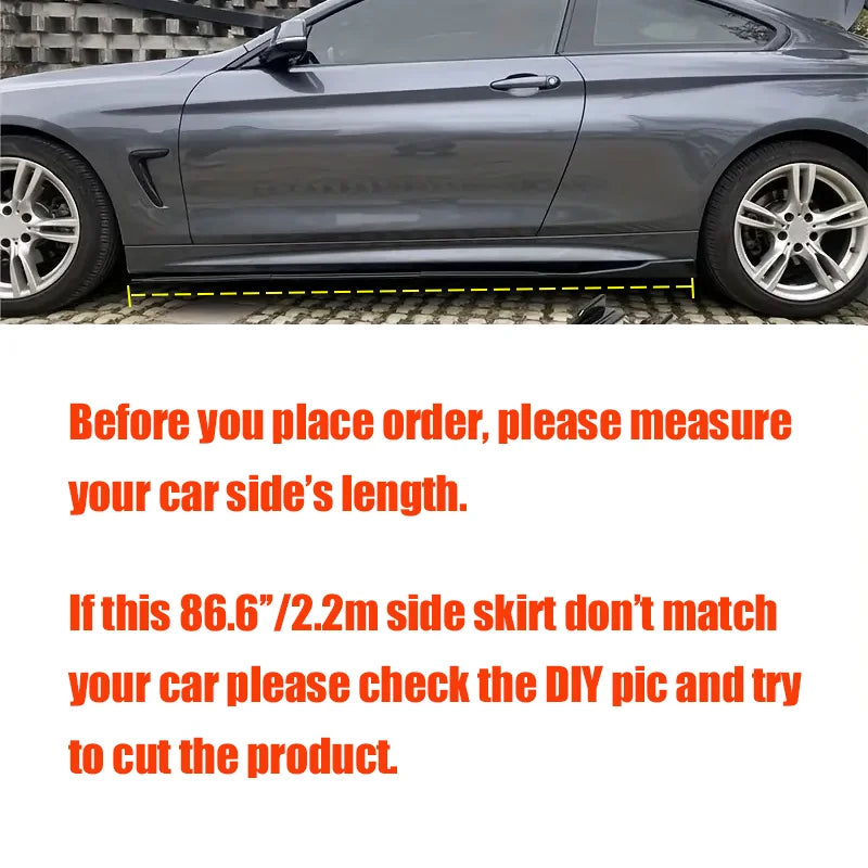 Side Skirt Audi Accessories S3 A3 Sline 2014-2019