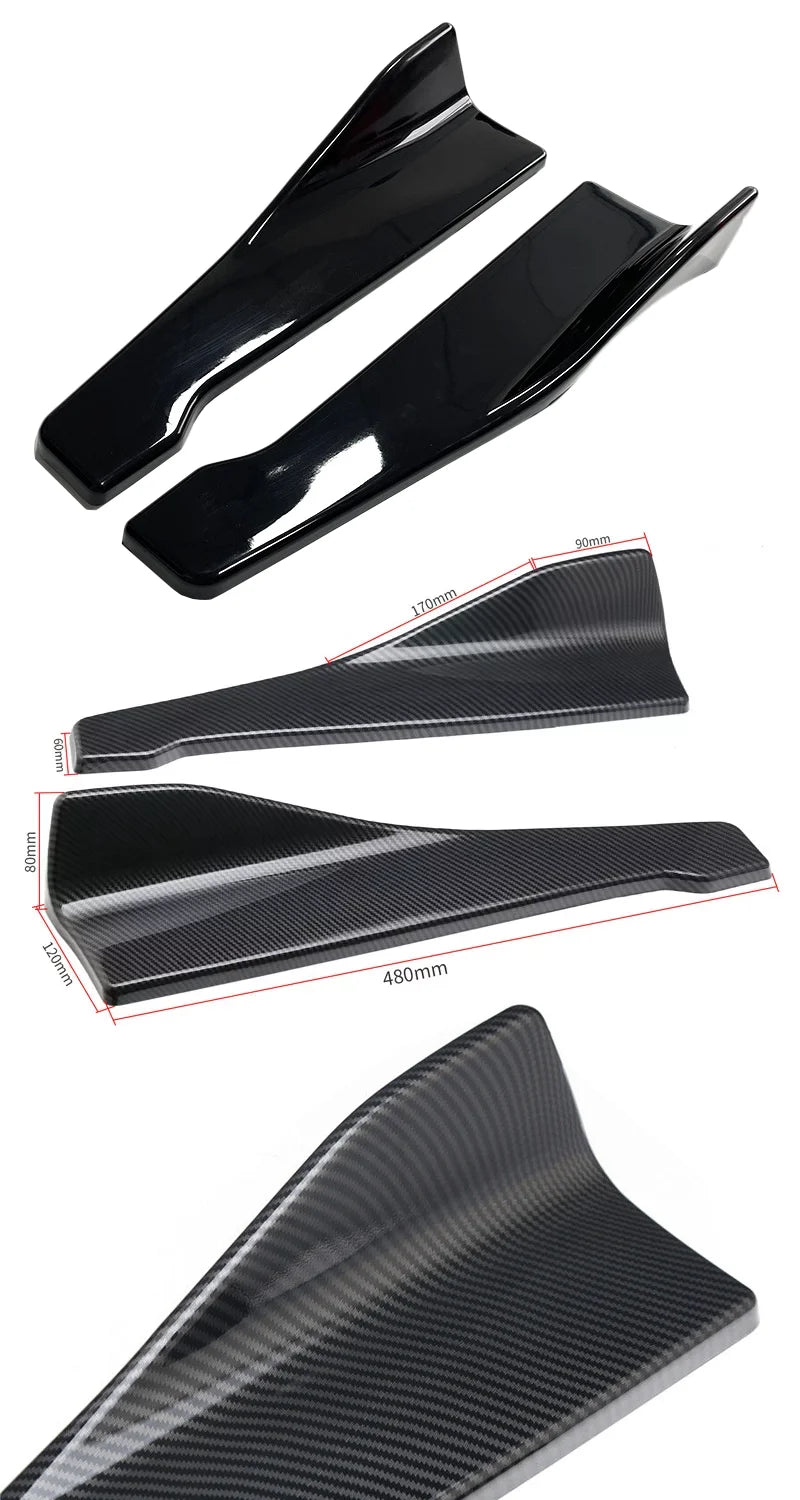 Universal Car Side Skirt Golf 7 Gti Mercedes W205 Bmw M2 Lexus Is250