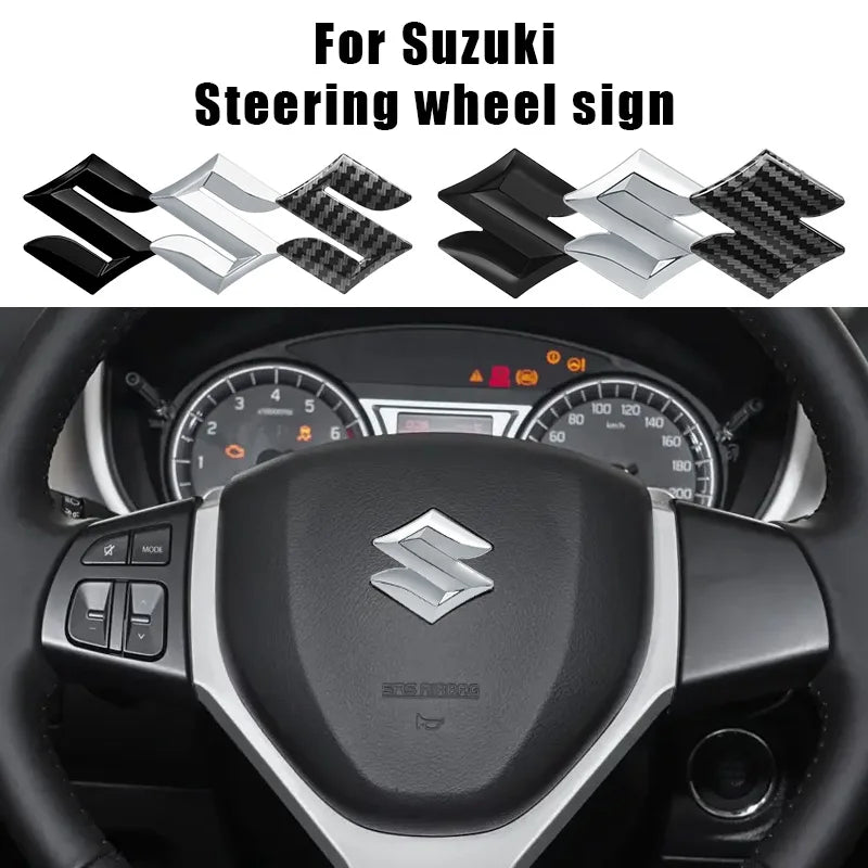 Suzuki Center Emblem Badge