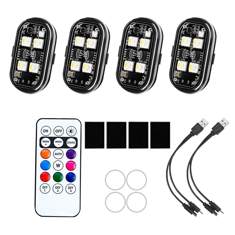 Wireless LED Strobe Lights for Cars & Trucks