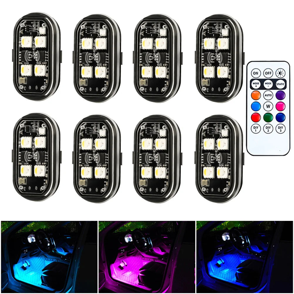 Wireless LED Strobe Lights for Cars & Trucks