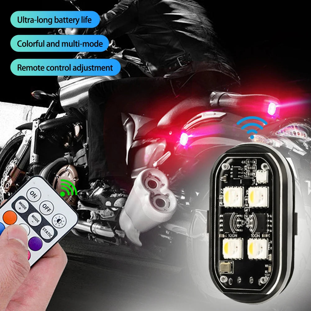 Wireless LED Strobe Lights for Cars & Trucks