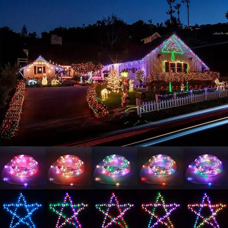 USB LED Strip Decorative Light — Car, Christmas, Halloween & Festive Atmosphere
