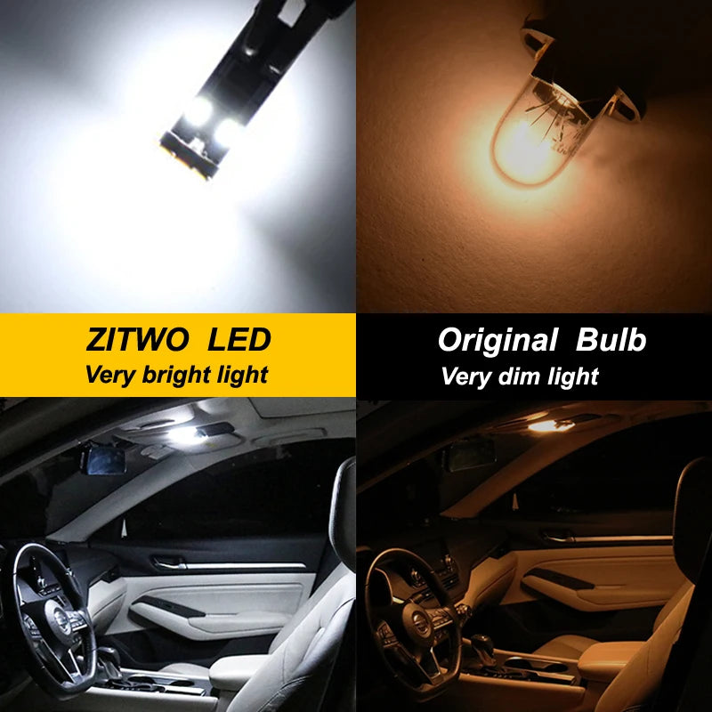 No Error LED Interior Light Kit — VW Golf MK4 MK5 MK6 MK7 / Jetta / Passat B5 B6 B7 / Polo 6R 6C 9N