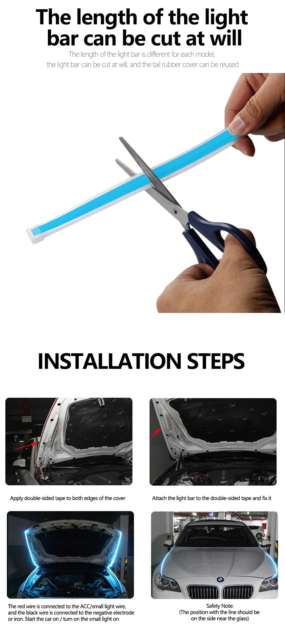 150cm LED Daytime Running Light