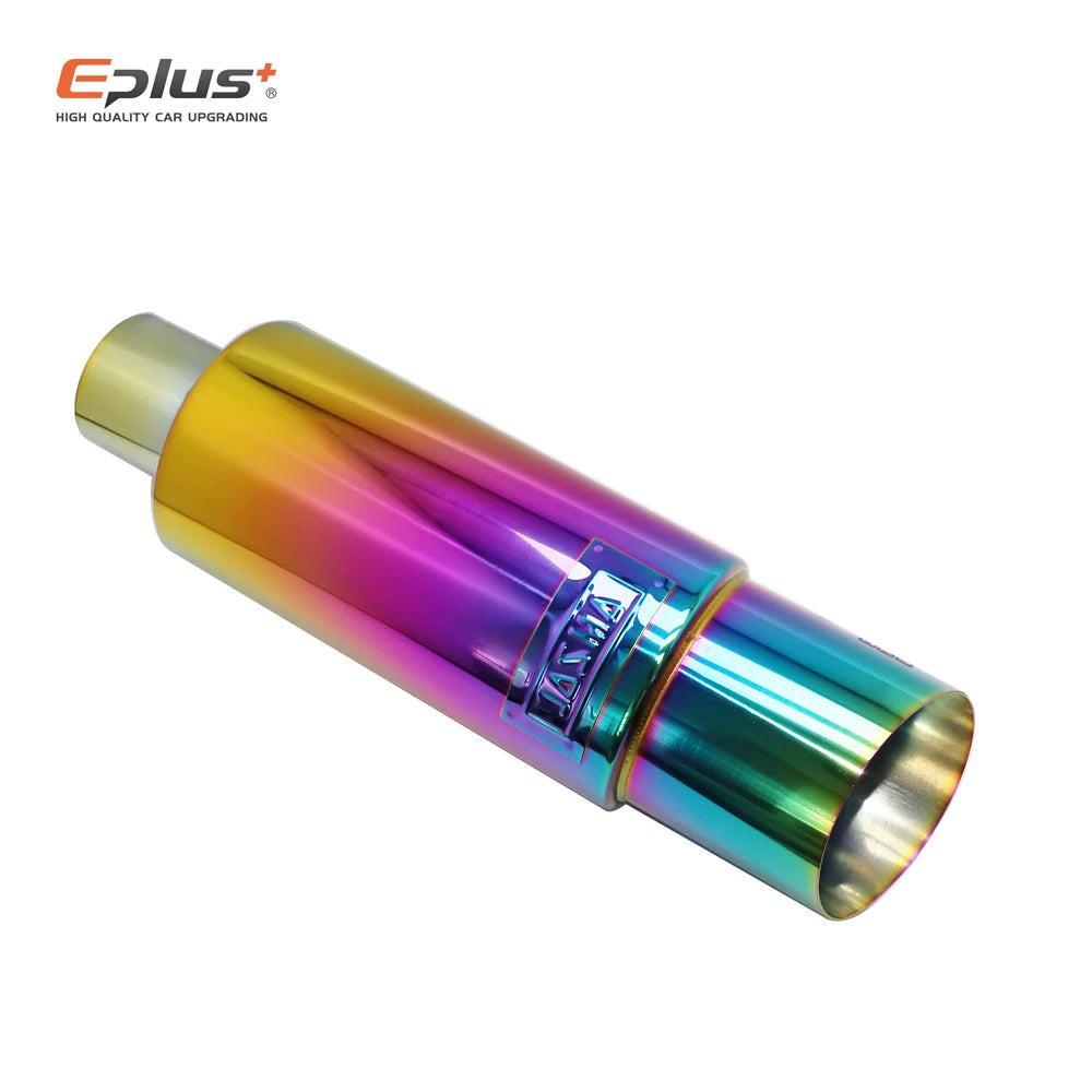 Universal Straight Drum Stainless Steel Muffler Tail Pipe