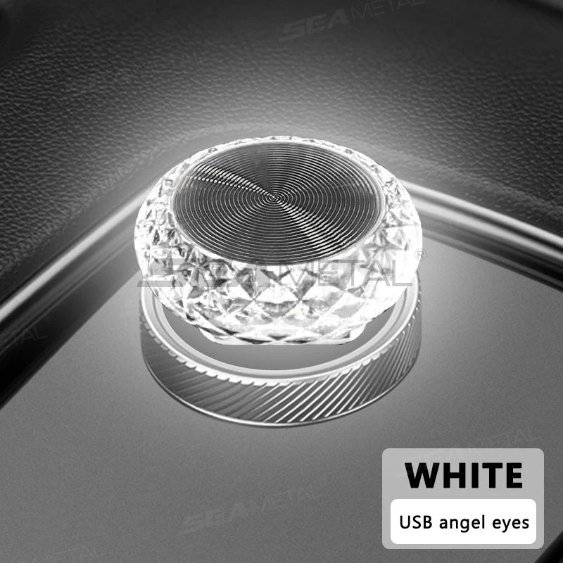 Portable USB Mini LED Car Ambient Atmosphere Lamp — Plug & Play Interior Light