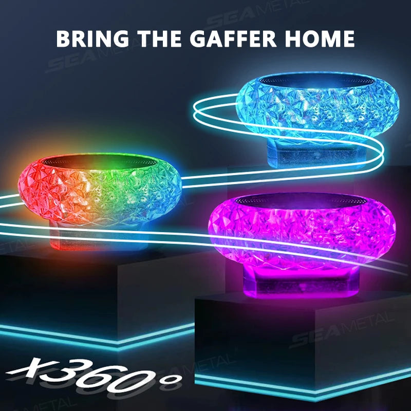 Portable USB Mini LED Car Ambient Atmosphere Lamp — Plug & Play Interior Light
