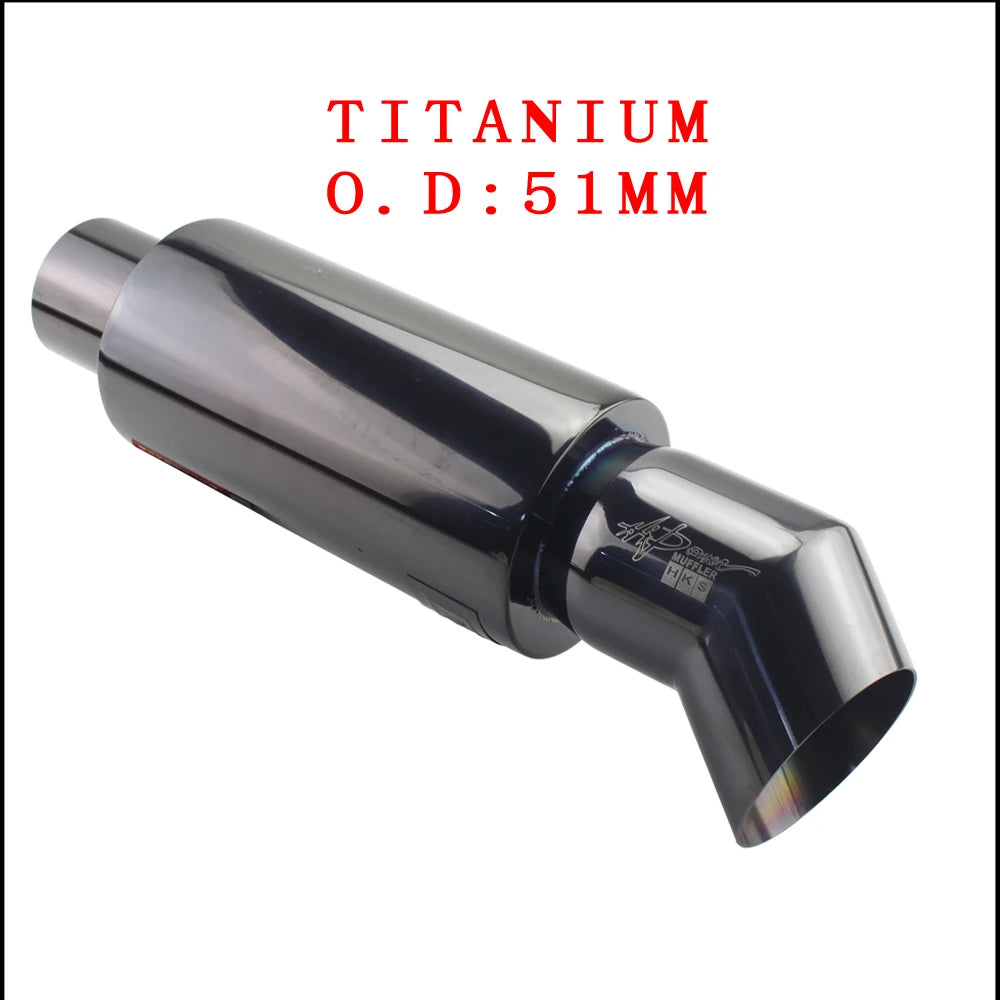 Exhaust Universal High Quality Motorcycle Muffler Tip Stainless Steel