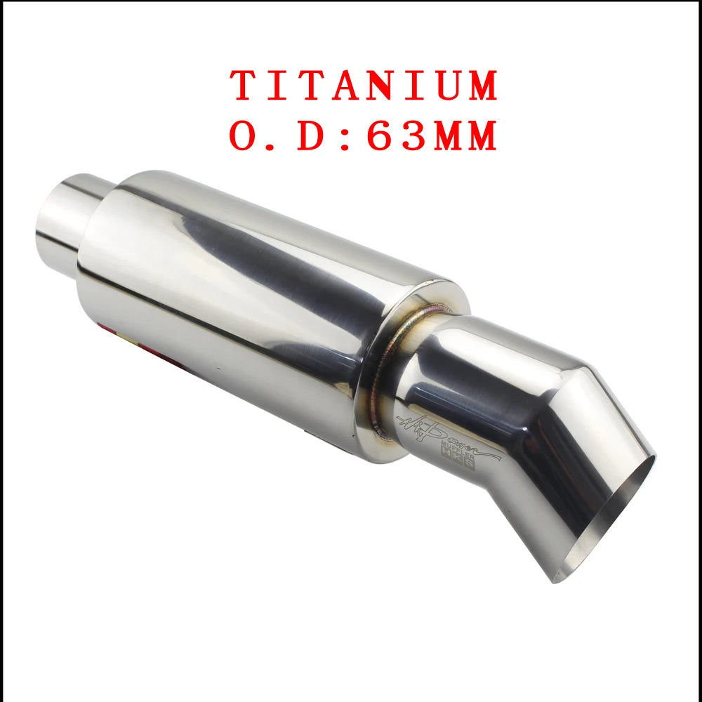 Exhaust Universal High Quality Motorcycle Muffler Tip Stainless Steel
