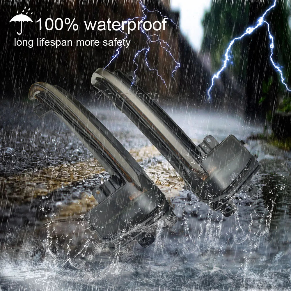 For Audi A3 S3 8P 10- 2012 A4 S4 RS4 B8 8K ( B8.5 ) A5 S5 RS5 2011-2015 Side Wing Mirror Indicator Dynamic Turn Signal LED Light