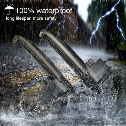 For Audi A3 S3 8P 10- 2012 A4 S4 RS4 B8 8K ( B8.5 ) A5 S5 RS5 2011-2015 Side Wing Mirror Indicator Dynamic Turn Signal LED Light