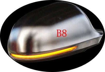 For Audi A3 S3 8P 10- 2012 A4 S4 RS4 B8 8K ( B8.5 ) A5 S5 RS5 2011-2015 Side Wing Mirror Indicator Dynamic Turn Signal LED Light