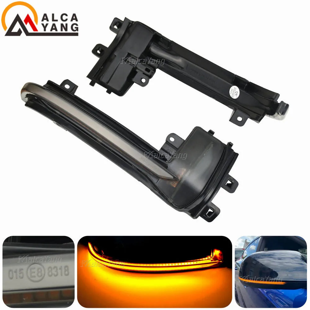 For Audi A3 S3 8P 10- 2012 A4 S4 RS4 B8 8K ( B8.5 ) A5 S5 RS5 2011-2015 Side Wing Mirror Indicator Dynamic Turn Signal LED Light