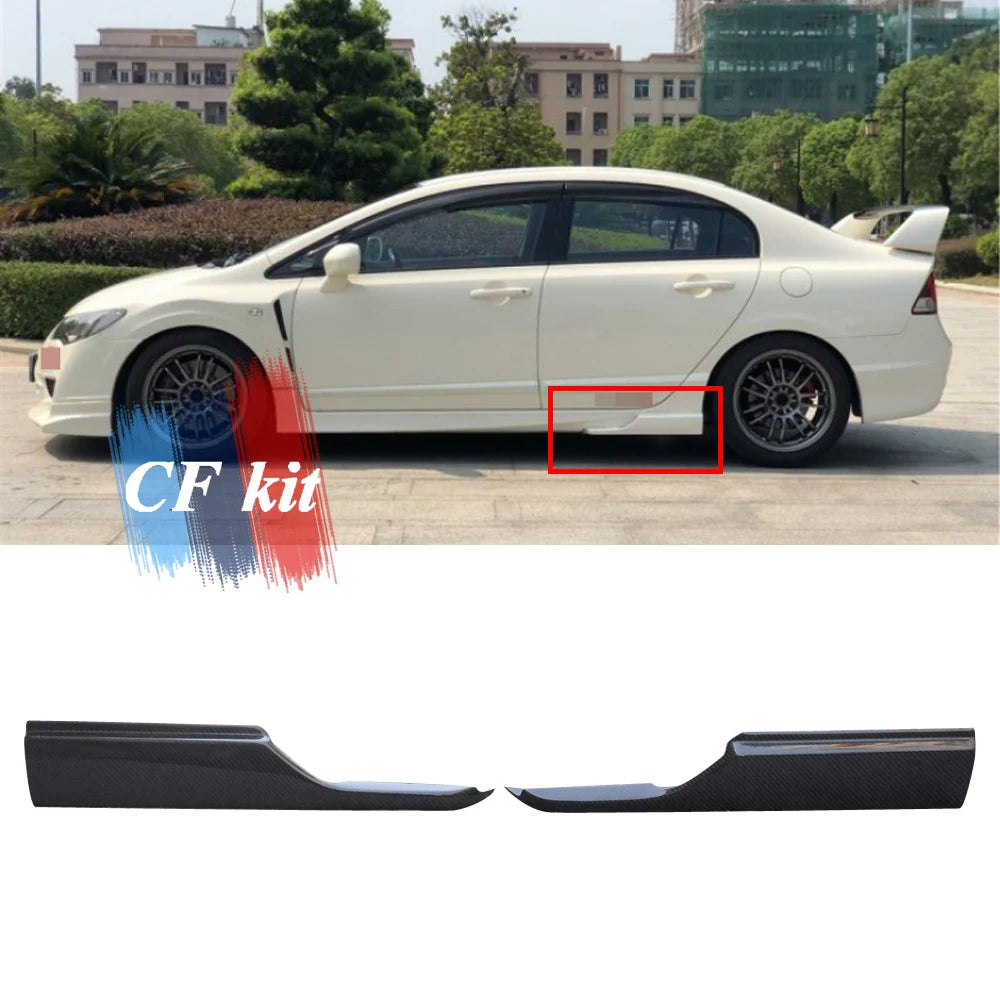 Carbon Fiber Side Skirts Honda CIVIC 8TH 2006-2011 Car Styling