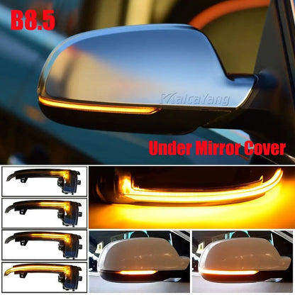 For Audi A3 S3 8P 10- 2012 A4 S4 RS4 B8 8K ( B8.5 ) A5 S5 RS5 2011-2015 Side Wing Mirror Indicator Dynamic Turn Signal LED Light