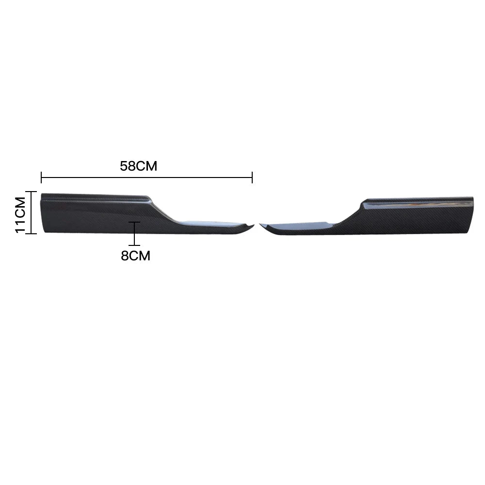 Honda Civic 8th Gen (2006–2011) Carbon Fiber/FRP Side Skirts