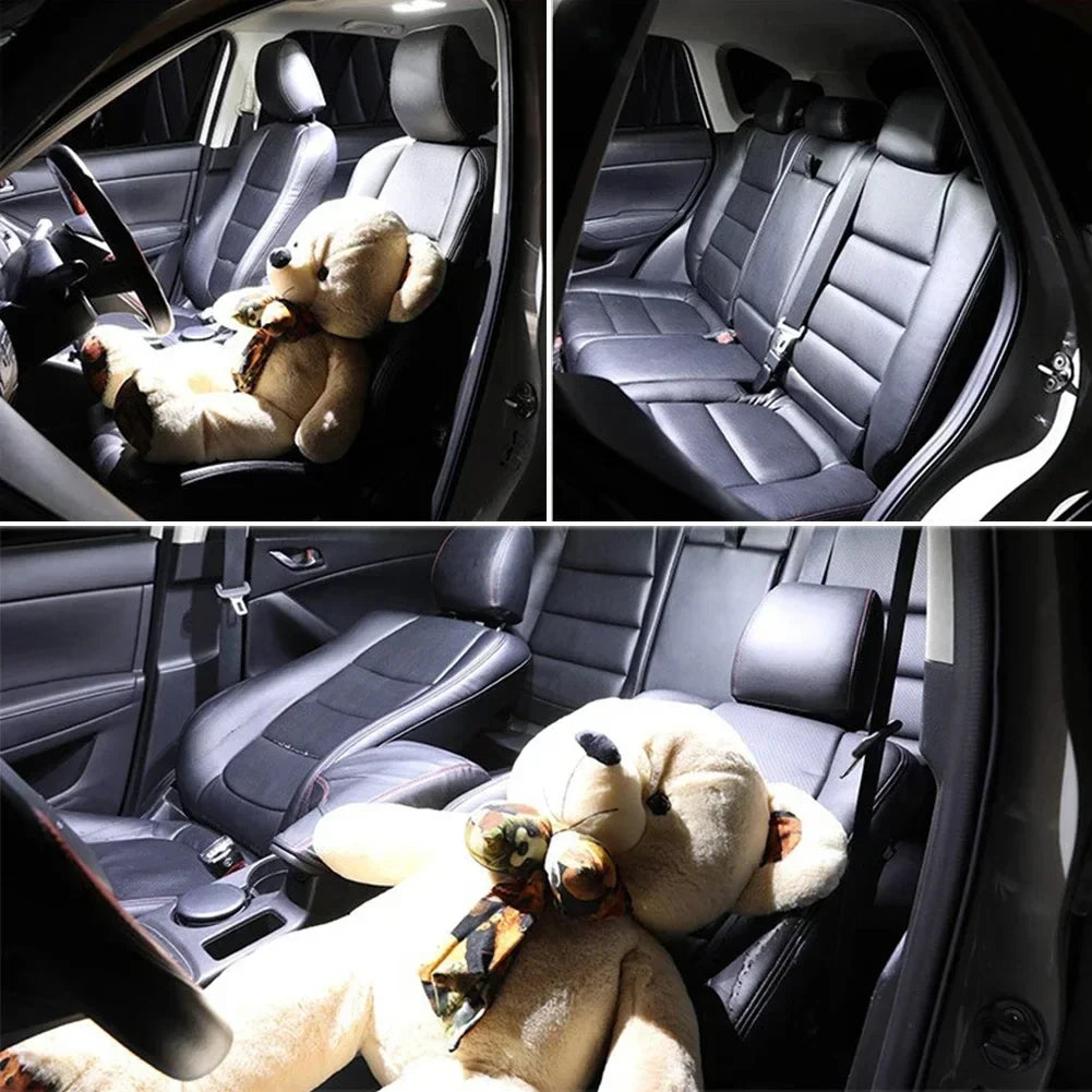 T10 Car Led Light Bulb W5W LED Canbus No Error Super Bright Car Interior Light SMD Auto Bulb White Amber Red Reading Dome Lamp