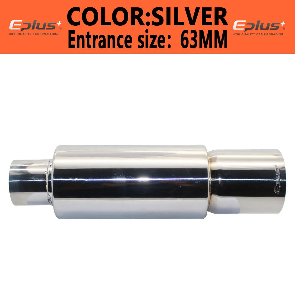 Exhaust pipe muffler Tail Pipe Universal Stainless Steel