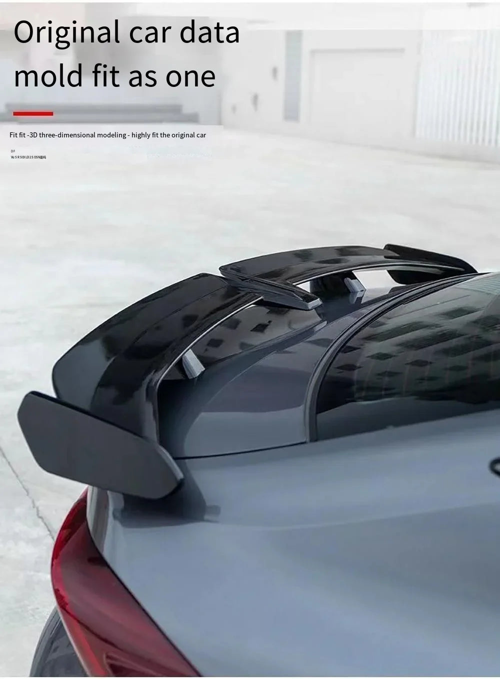 Universal butterfly shaped tail wing