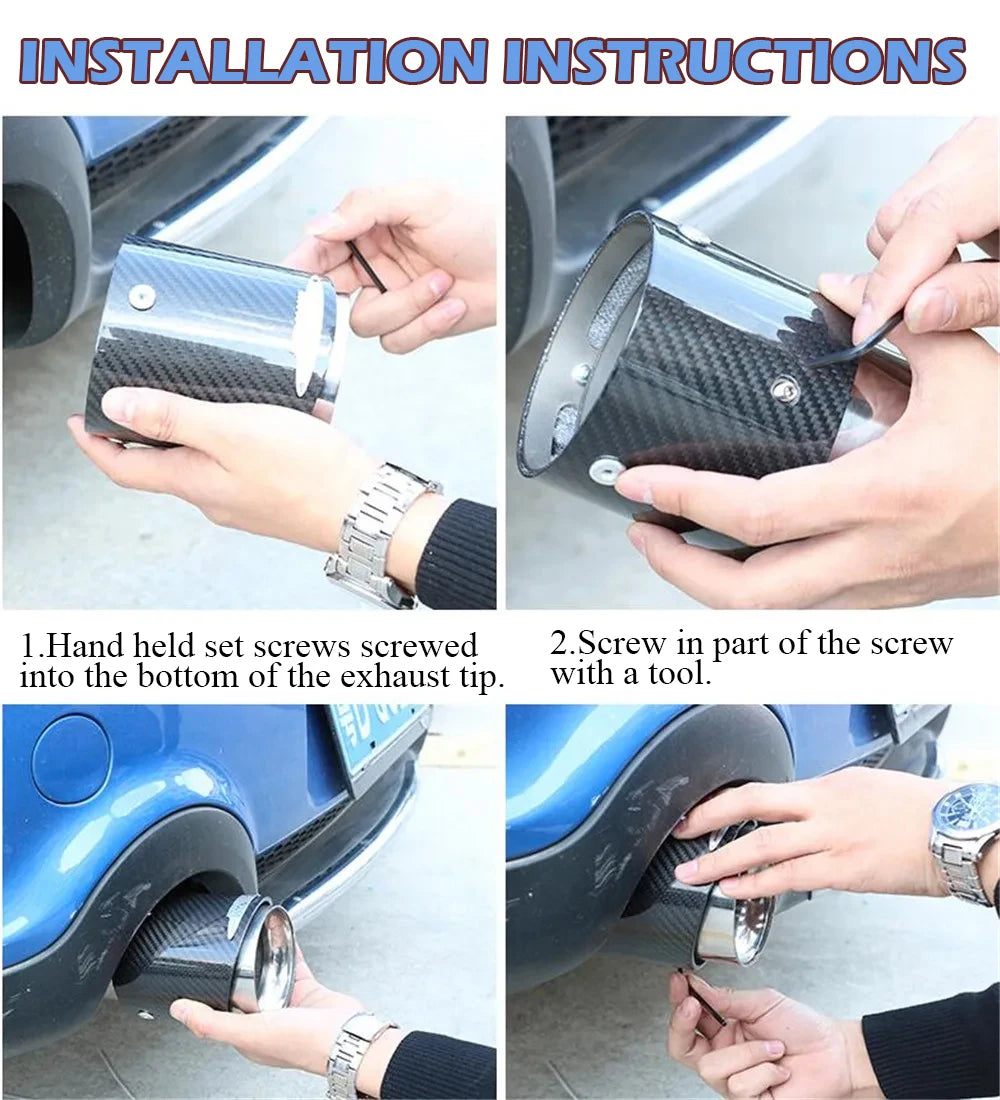 Carbon Exhaust Tip Mini Cooper F54 F55 F56 F57 R56 R57 R58 R59 R60 R61