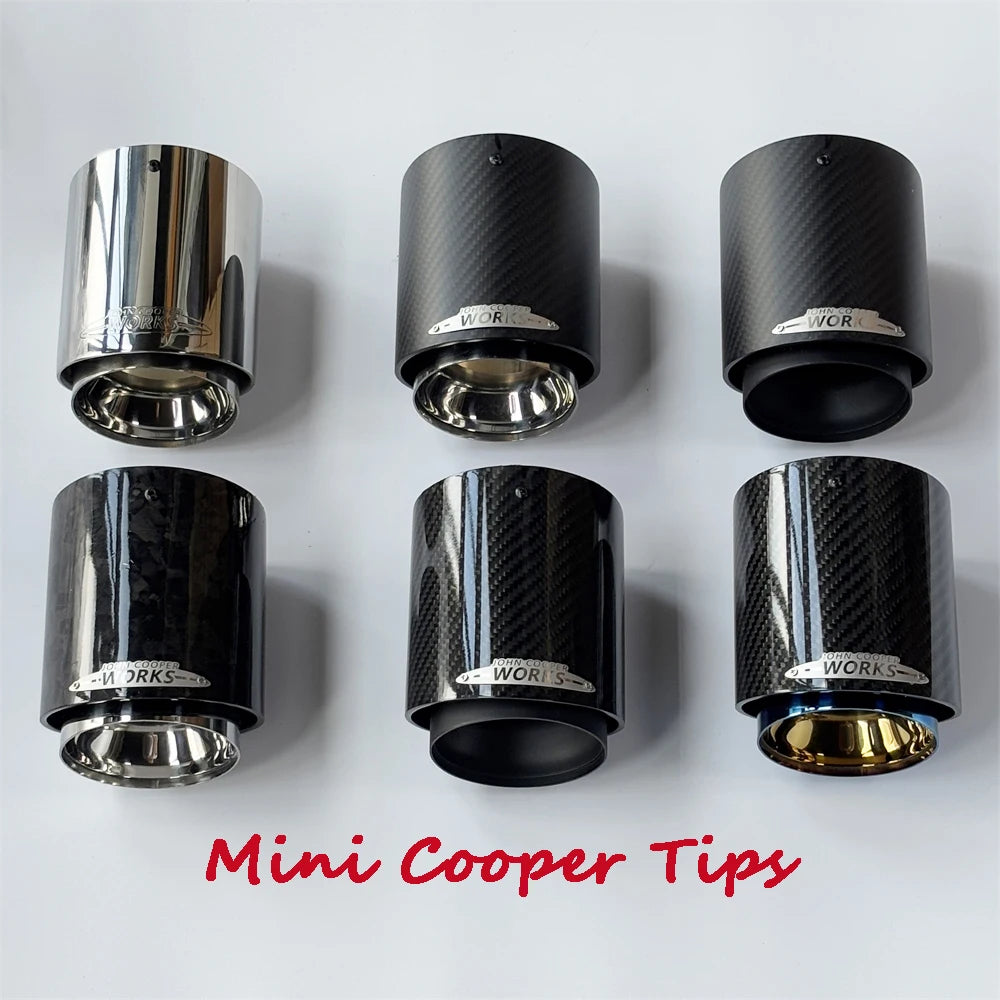 Carbon Exhaust Tip Mini Cooper F54 F55 F56 F57 R56 R57 R58 R59 R60 R61