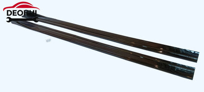 Universal Car Side Skirt 8 Pcs Winglet Splitters Lip Side Spoiler