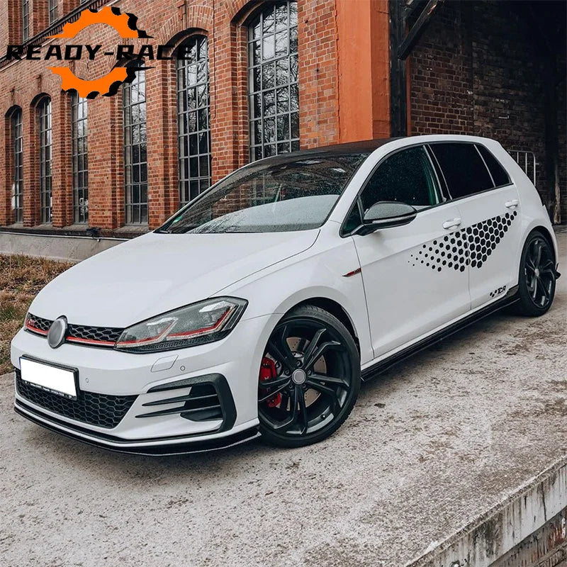 Volkswagen Golf MK7 MK7.5 TSI TDI GTI GTD R R-Line 2013-2019 Side Skirt