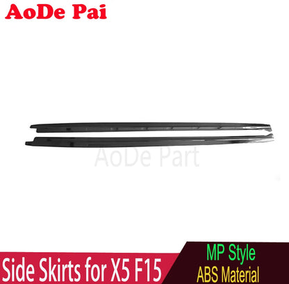 Carbon Fiber Side Skirts BMW X5 F15 X5M F85 X6 F16 X6M F86 Sport Edition Side 2014-2019 MP Style
