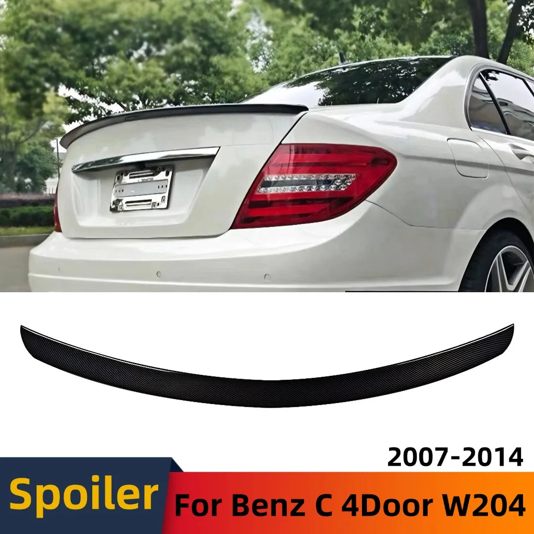 Mercedes Benz C W204 C63 2007-14 C180 C200 C220 C260 C300 Spoiler