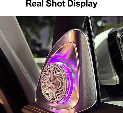 Mercedes-Benz 4D Rotating Tweeter Speaker — 64 Colour LED, W213 W205 X253 W222 W223 W206