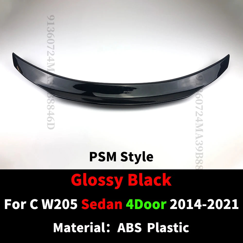 Rear Spoiler Wing Mercedes Benz C class 2014-2021