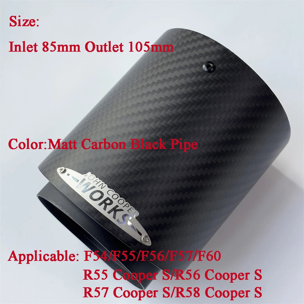 Carbon Exhaust Tip Mini Cooper F54 F55 F56 F57 R56 R57 R58 R59 R60 R61