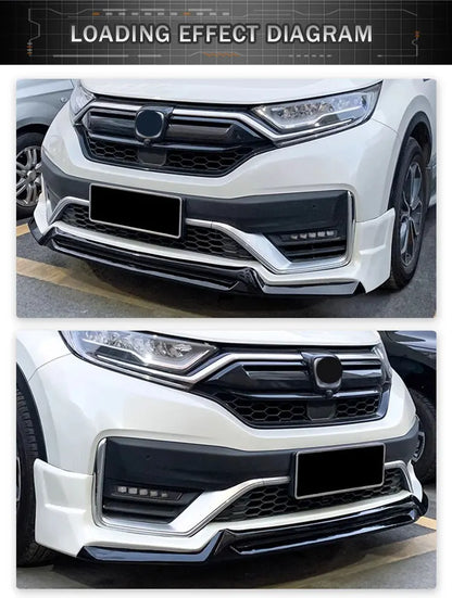 Honda CR-V 2021–2022 Front &amp; Rear Bumper Lip Kit