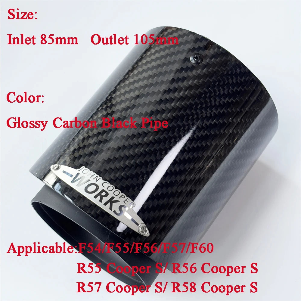 Carbon Exhaust Tip Mini Cooper F54 F55 F56 F57 R56 R57 R58 R59 R60 R61