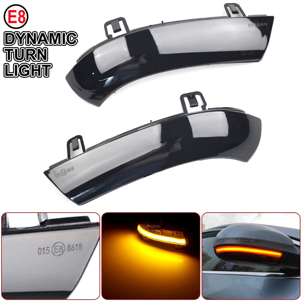 VW Dynamic LED Turn Signal Light — Passat B5.5 B6 / Golf 5 GTI / Jetta MK5 / Sharan