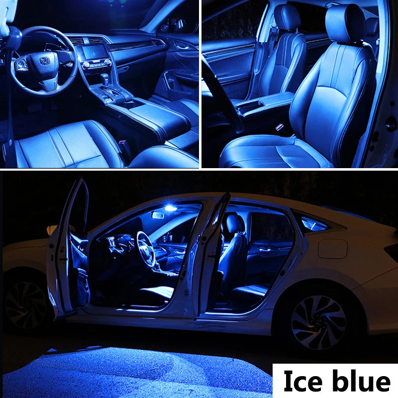 No Error LED Interior Light Kit — VW Golf MK4 MK5 MK6 MK7 / Jetta / Passat B5 B6 B7 / Polo 6R 6C 9N