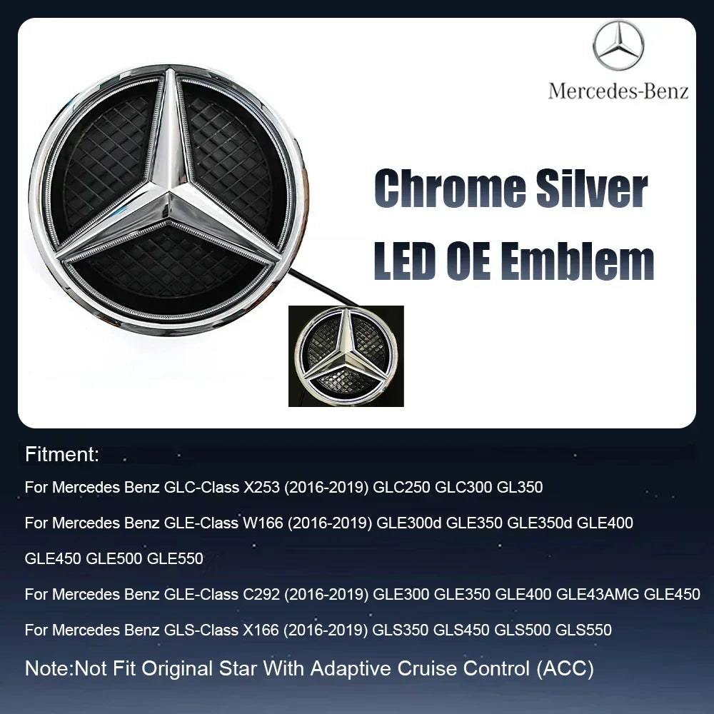 Mercedes Benz OE LED Emblem Ligh