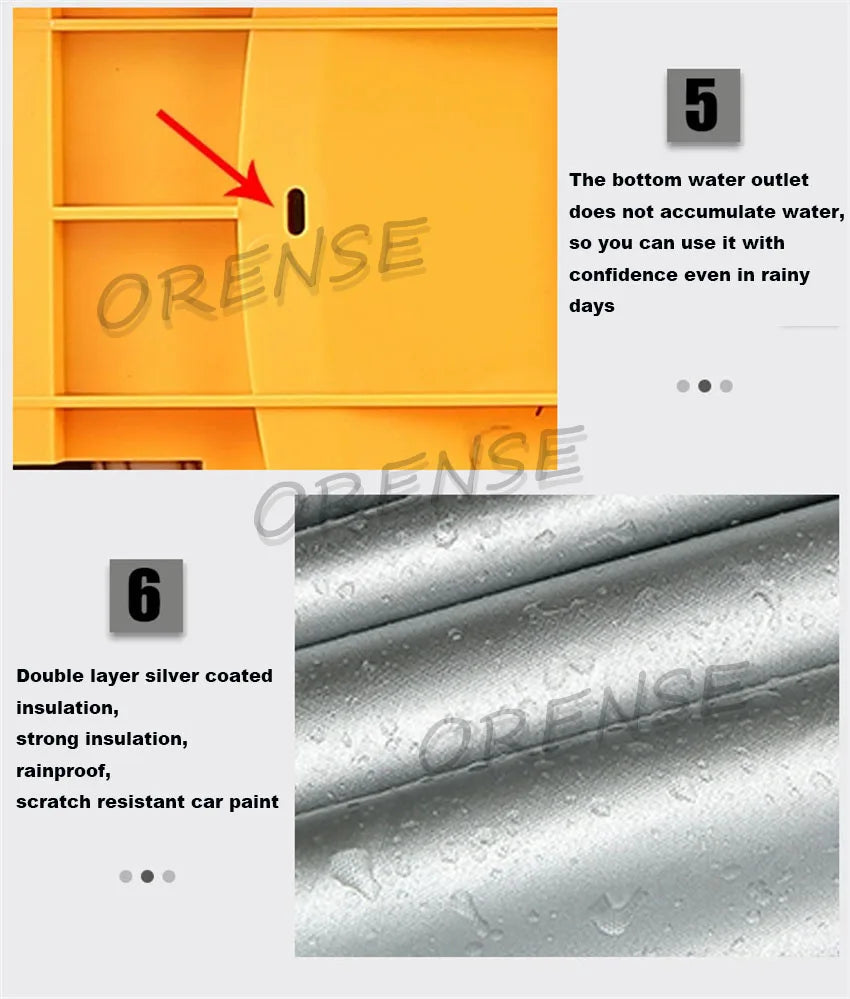 Fully Automatic Car Cover — Intelligent Remote Control Solar Sunshade