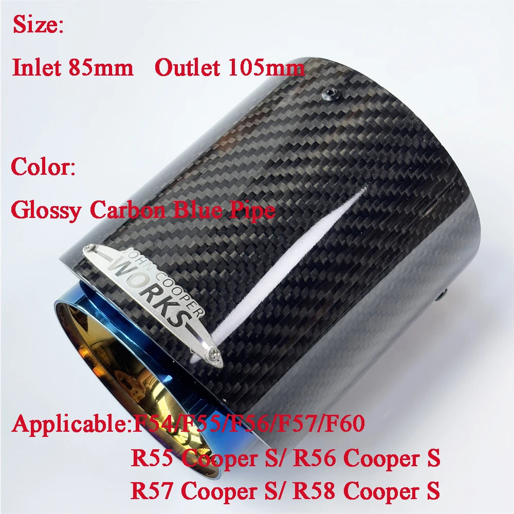 Carbon Exhaust Tip Mini Cooper F54 F55 F56 F57 R56 R57 R58 R59 R60 R61