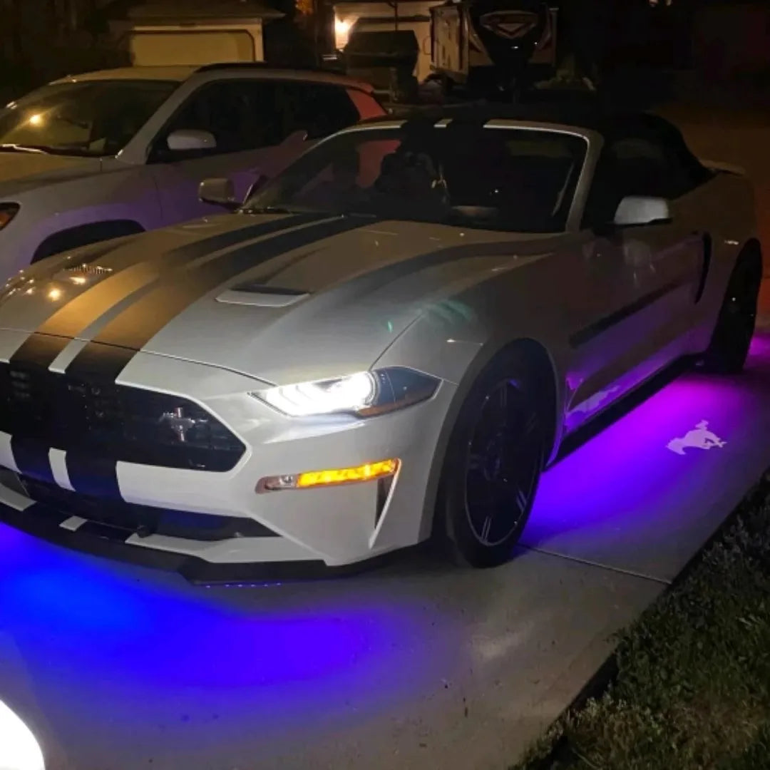 Car & Motorcycle Underglow Neon RGB LED Atmosphere Light Strip — Customisable Flashing