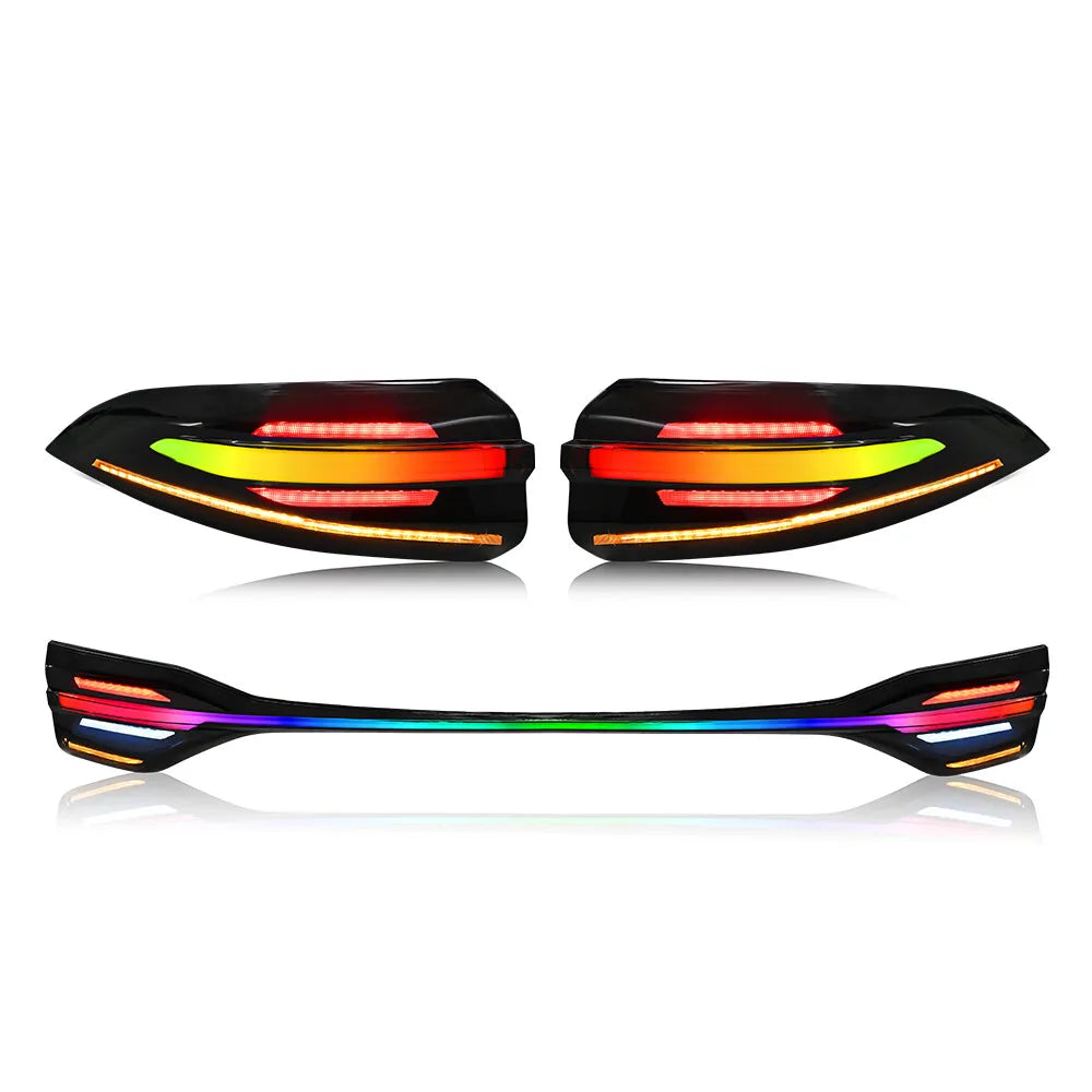 Toyota Corolla 2020–2024 RGB LED Tail Light Assembly — Sequential, Pair