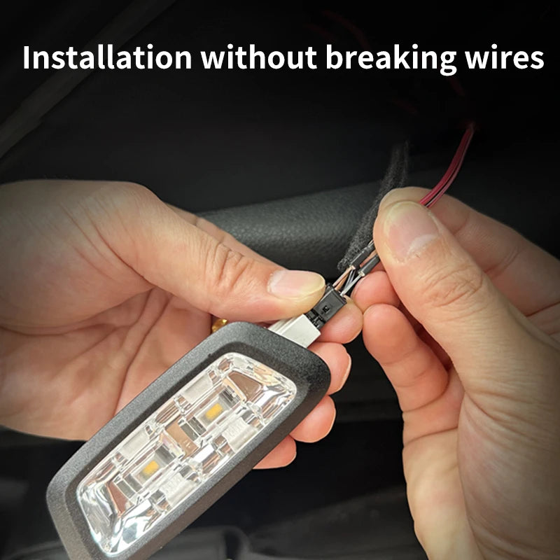 Car trunk lights, automatic induction lights, LED lights with tailgate lights